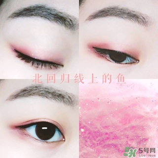 爱丽小屋樱花眼影画法 爱丽小屋樱花眼影盘教程